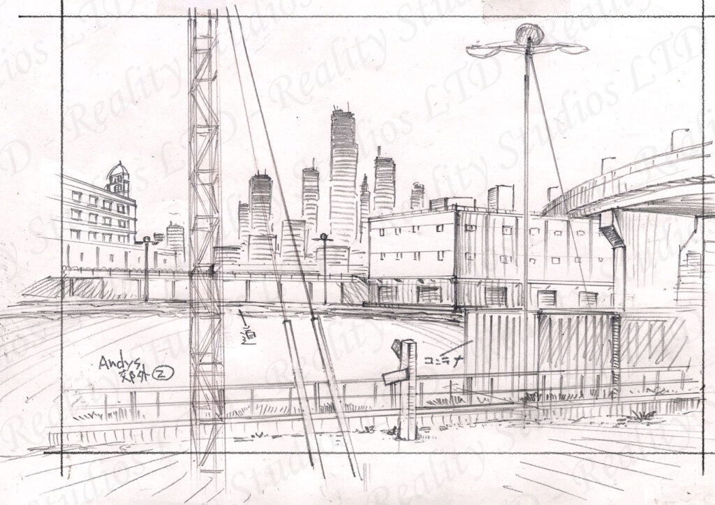 Experimental Background for Andy's Apps Trailer